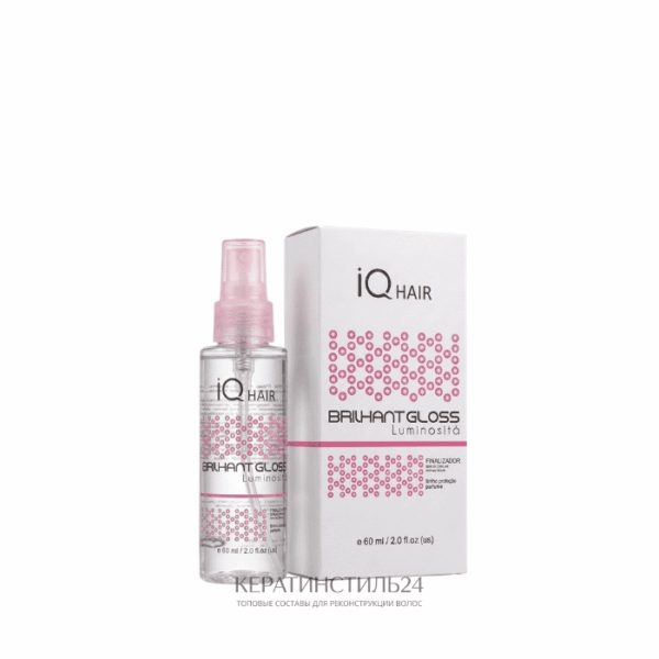Термозащита IQ Hair Brilhant Gloss Luminosita Pink 60 мл